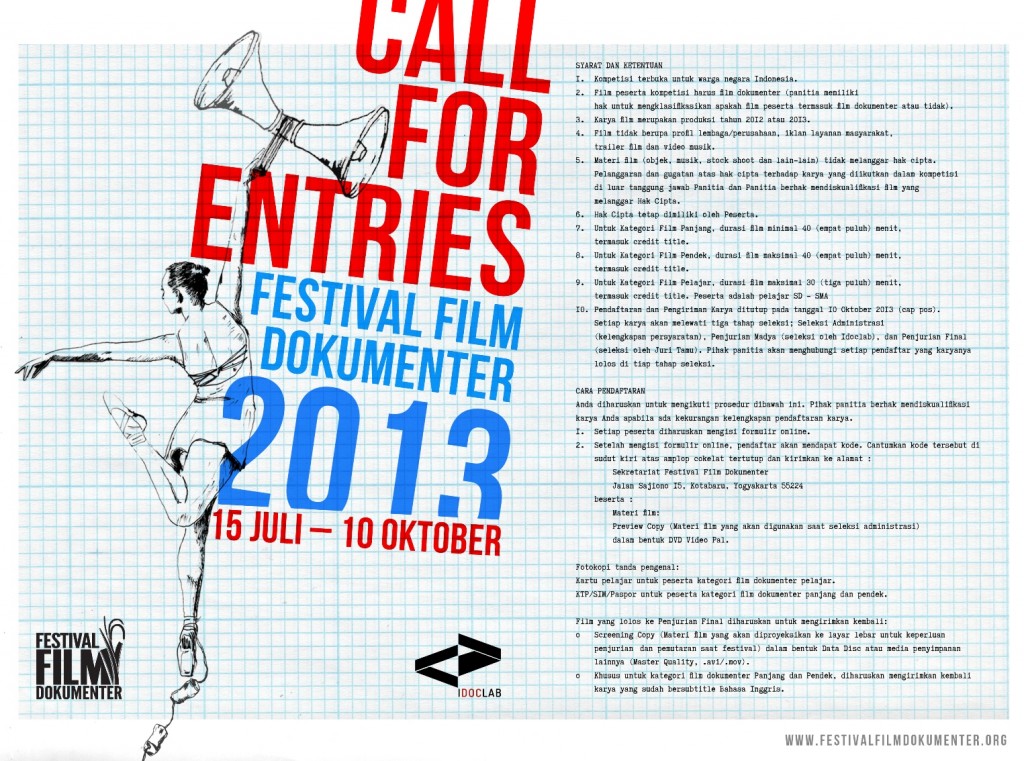 CALL FOR ENTRY 2013